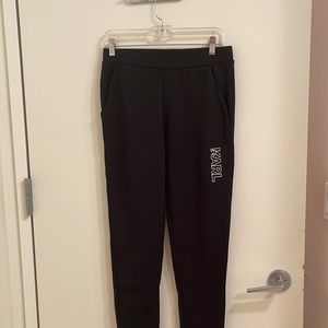 Karl Lagerfeld black jogger pants for a 16 year brand new never worn